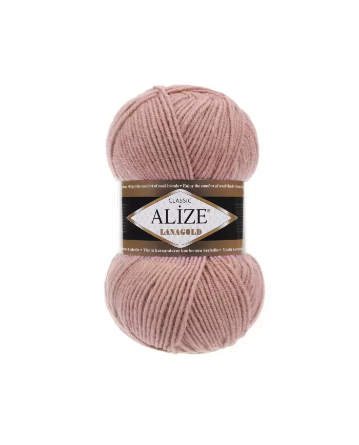 Нитки Alize LanaGold, Млява троянда №173