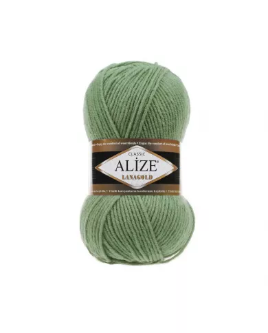 Нитки Alize LanaGold, Срібна сосна №180 Нитки Alize LanaGold, Срібна сосна №180