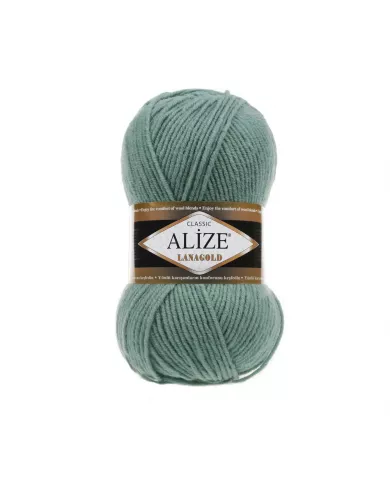 Нитки Alize LanaGold, Лазурний №386 Нитки Alize LanaGold, Лазурний №386