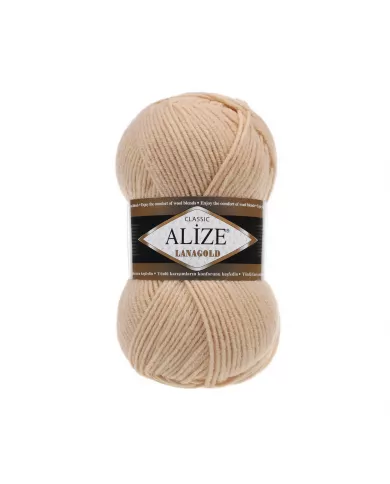 Нитки Alize LanaGold, Медовий №680 Нитки Alize LanaGold, Медовий №680