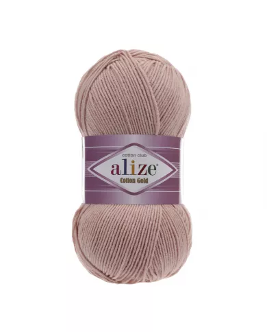 Нитки Alize Cotton Gold, Пудра №161 Нитки Alize Cotton Gold, Пудра №161