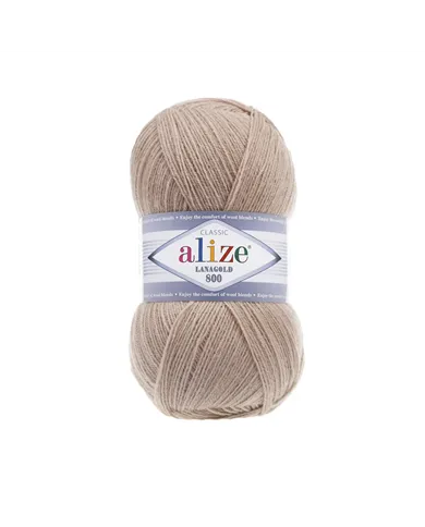 Alize LanaGold 800, Бежевий №05 Alize LanaGold 800, Бежевий №05