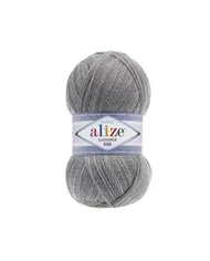 Alize LanaGold 800 , Сірий меланж №21