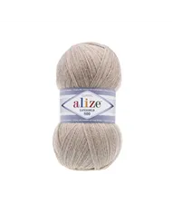 Alize LanaGold 800, Бежевий меланж №152