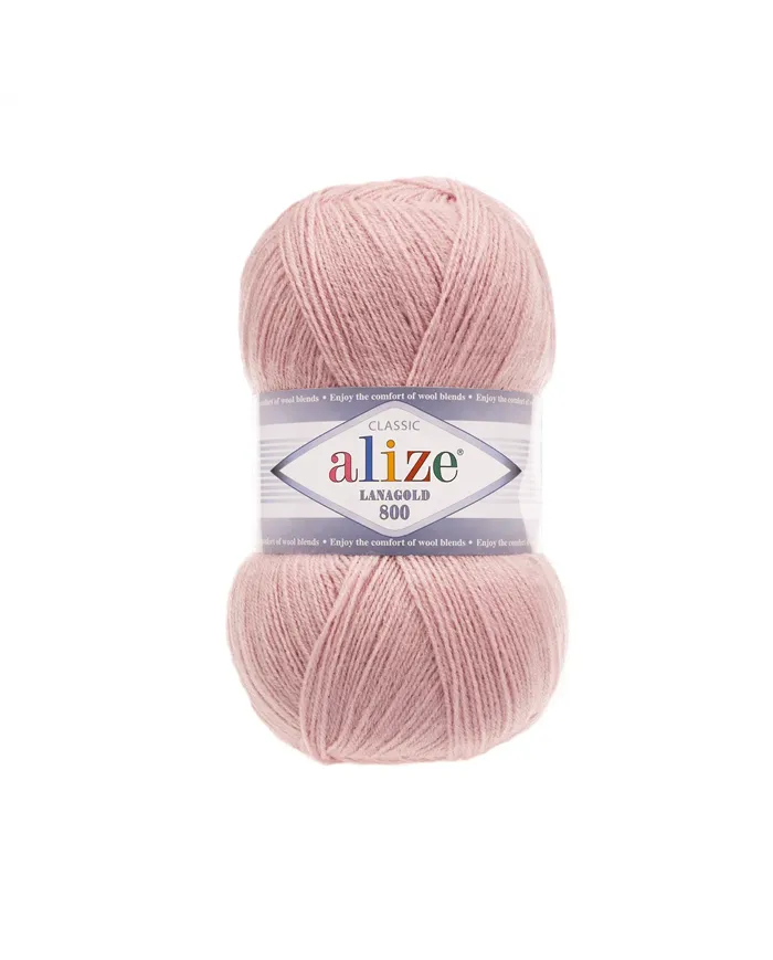 Alize LanaGold 800, Пудра №161