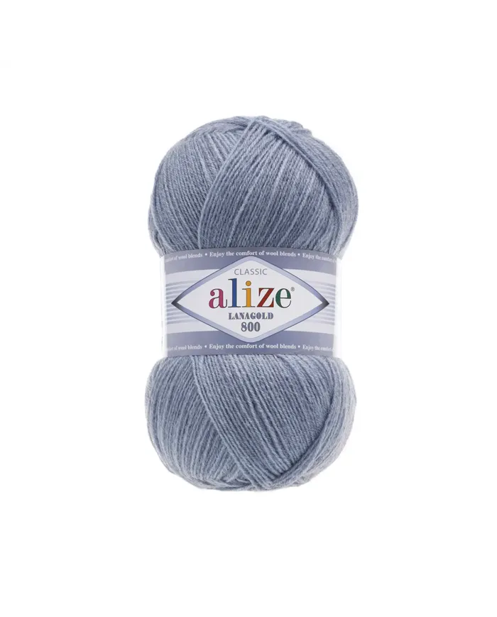 Alize Lana Gold 800, Світлий джинс №221