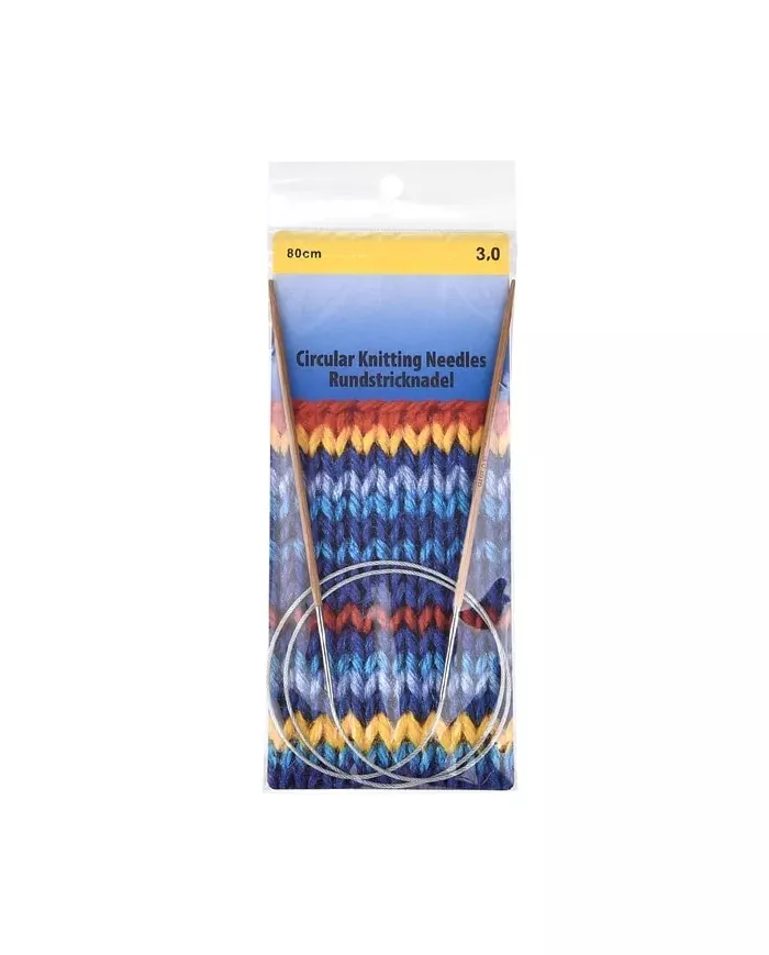 Спиці кругові бамбукові, Китай, 3*80