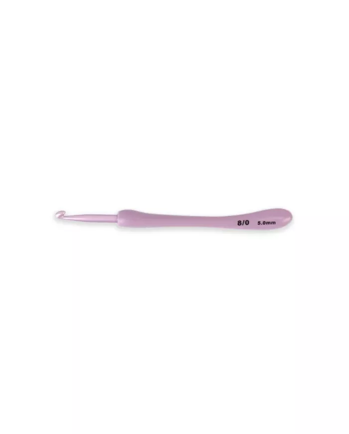 Гачок бузковий алюмінієвий, 5 мм