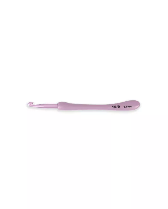 Гачок бузковий алюмінієвий, 6 мм