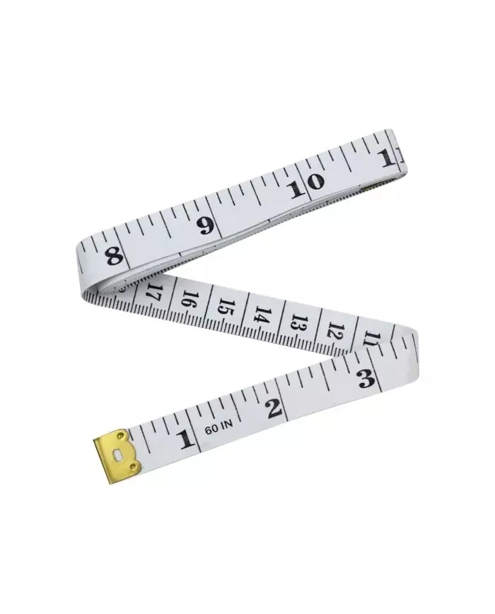 Стрічка cантиметрова, біла 1.5*2