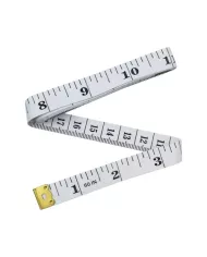 Стрічка cантиметрова, біла 1.5*2