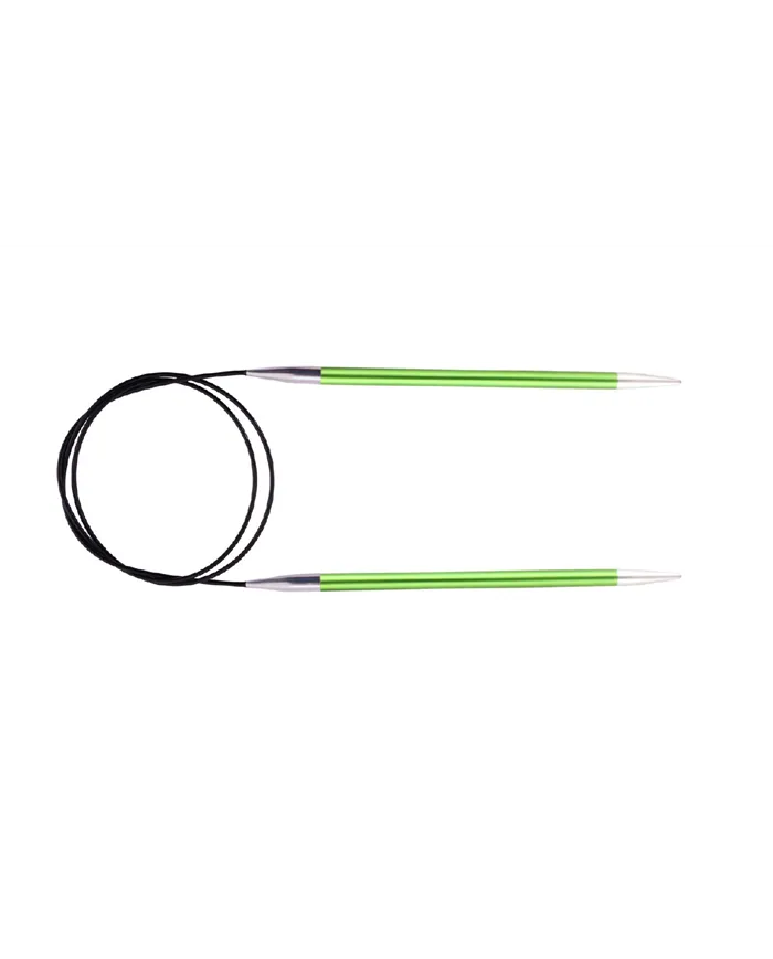Cпиці кругові 80 см Zing KnitPro, 3.50 мм Cпиці кругові 80 см Zing KnitPro, 3.50 мм