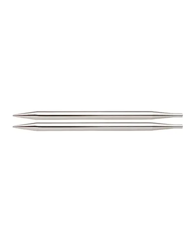Спиці зйомні короткі Nova Metal KnitPro, 3.00 мм Спиці зйомні короткі Nova Metal KnitPro, 3.00 мм