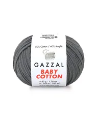Gazzal Cotton Baby, Темно-сірий №3450