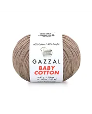 Gazzal Cotton Baby, Гляссе №3434 Gazzal Cotton Baby, Гляссе №3434