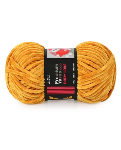 Premium Yarn Baby Love, Гірчиця №330 Premium Yarn Baby Love, Гірчиця №330