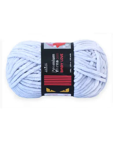Premium Yarn Baby Love, Світло-сірий №325 Premium Yarn Baby Love, Світло-сірий №325