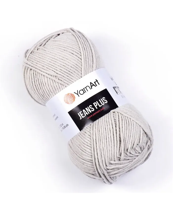 YarnArt Jeans Plus, Світло-сірий №49