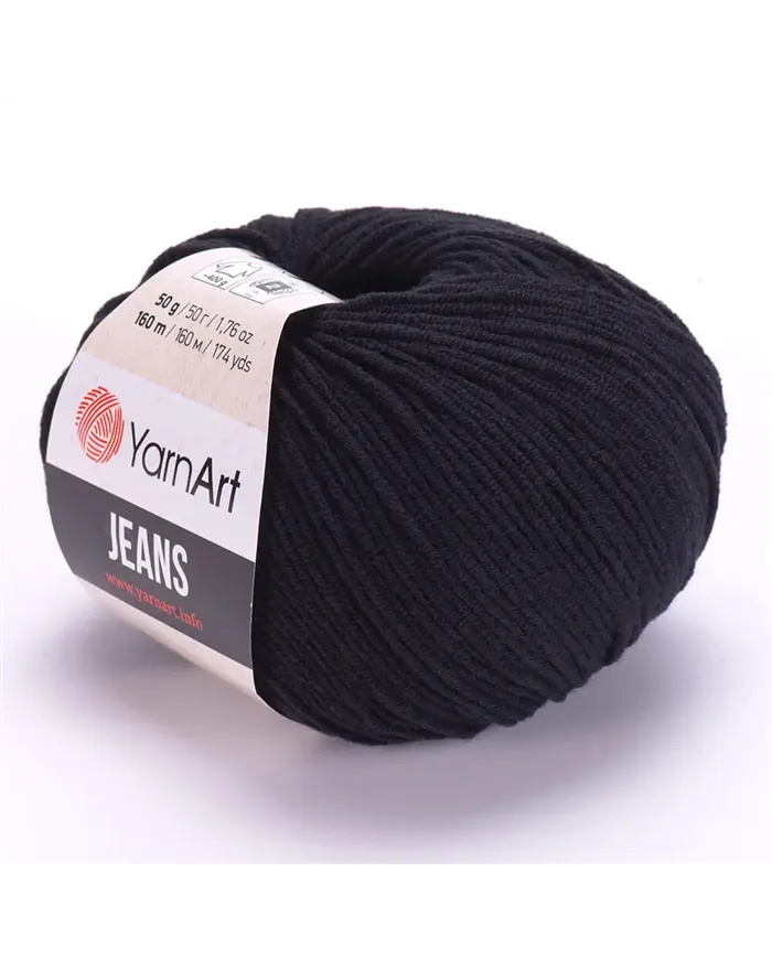 YarnArt Jeans, Чорний №53