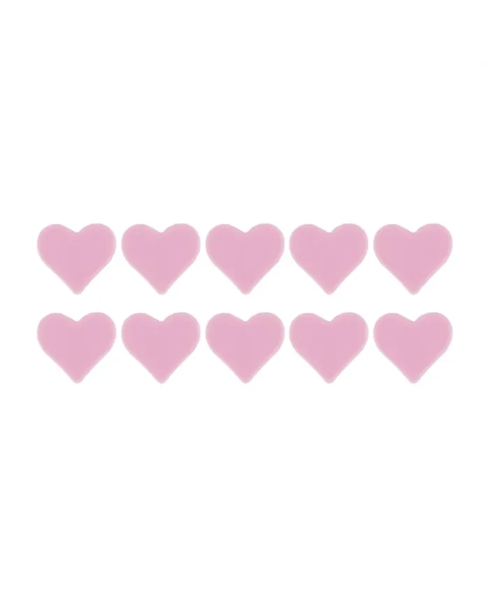 Захист для спиць, бузкові сердечка