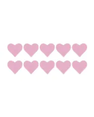 Захист для спиць, бузкові сердечка