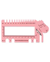 Лінійка для вимірювання діаметра спиць, овечка прямокутна Лінійка для вимірювання діаметра спиць, овечка прямокутна