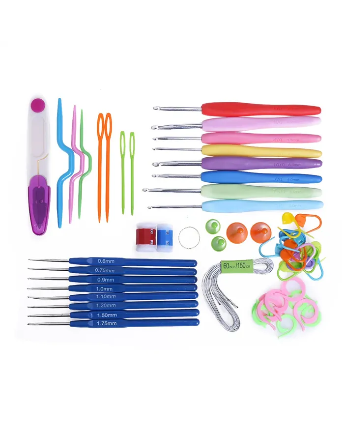 Набір аксесуарів для в'язання гачком