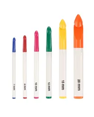 Набір великих пластикових гачків, 6 шт.