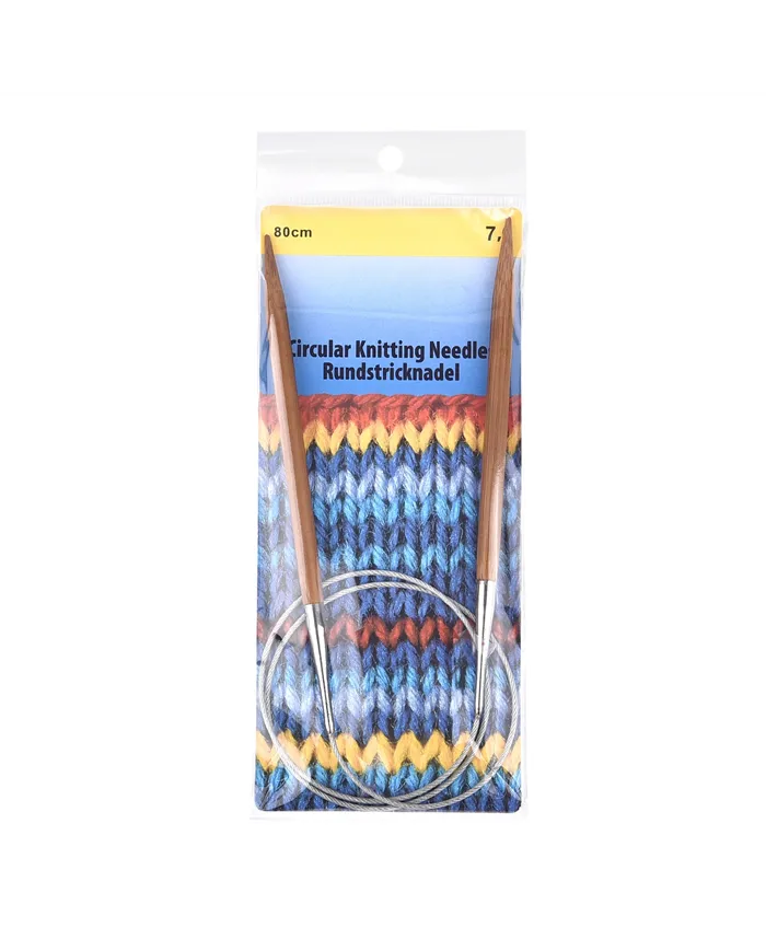 Спиці кругові бамбукові, 7*80