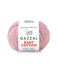 Gazzal Cotton Baby,пудра №3444 Gazzal Cotton Baby,пудра №3444
