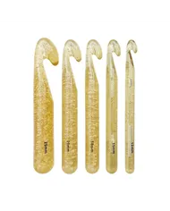 Набір великих прозорих гачків, 5 шт.