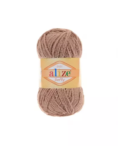 Нитки Alize Softy, Бежевий №617 Нитки Alize Softy, Бежевий №617