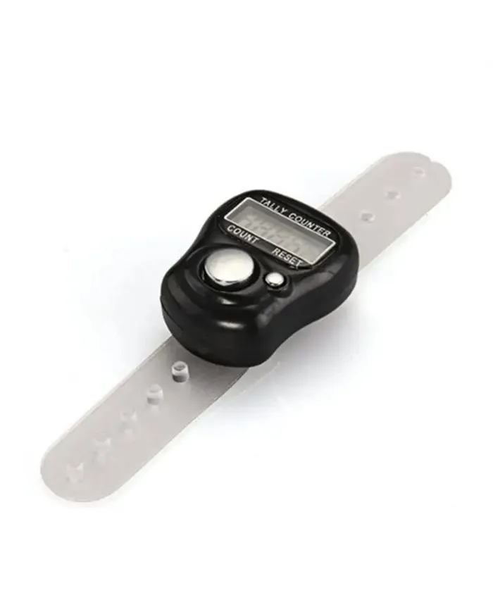 Цифровий лічильник рядів на палець, чорний