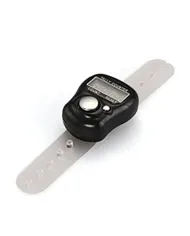 Цифровий лічильник рядів на палець, чорний