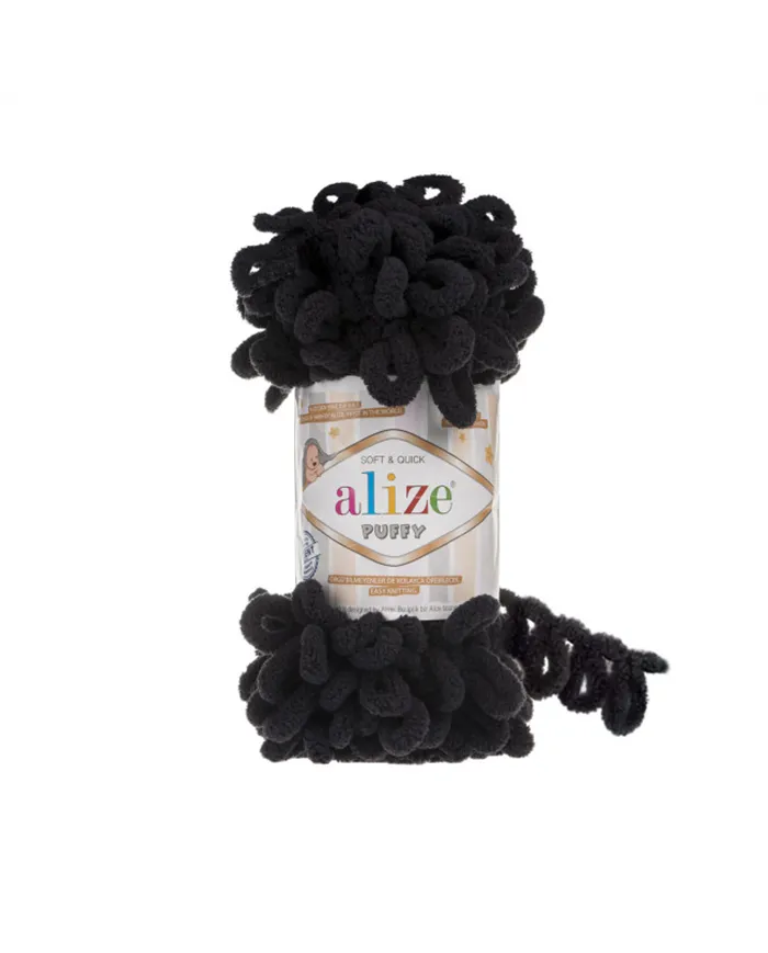 Alize Puffy, Чорний №60