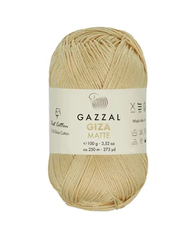 Gazzal Giza Matte, Світла карамель, 5552 Gazzal Giza Matte, Світла карамель, 5552