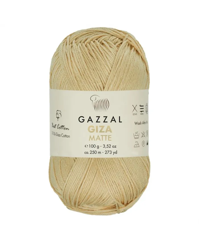 Gazzal Giza Matte, Світла карамель, 5552