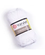 YarnArt Creative, Білий, 220