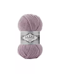 Alize Super Lana Maxi, Попелясто-бузковий №505