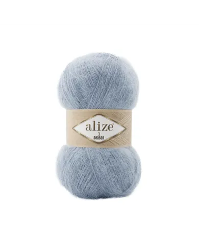 Alize 3 Seasons, 21 сірий серпанок Alize 3 Seasons, 21 сірий серпанок