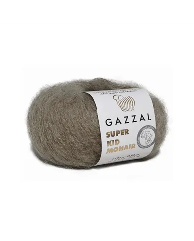 Gazzal Super Kid Mohair, 64407 сіро - бежевий Gazzal Super Kid Mohair, 64407 сіро - бежевий