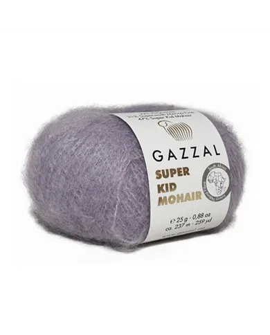 Gazzal Super Kid Mohair, 64413 пастельно-бузковий Gazzal Super Kid Mohair, 64413 пастельно-бузковий