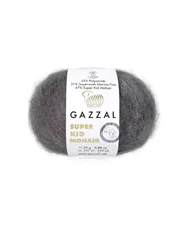 Gazzal Super Kid Mohair, 64432 антрацит