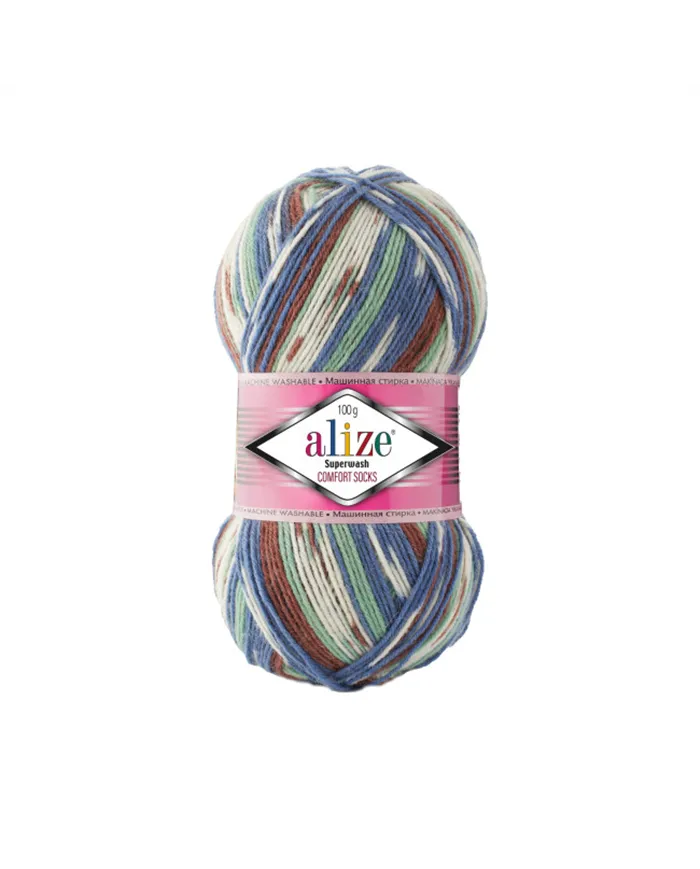 Alize Superwash Comfort Socks, 7653