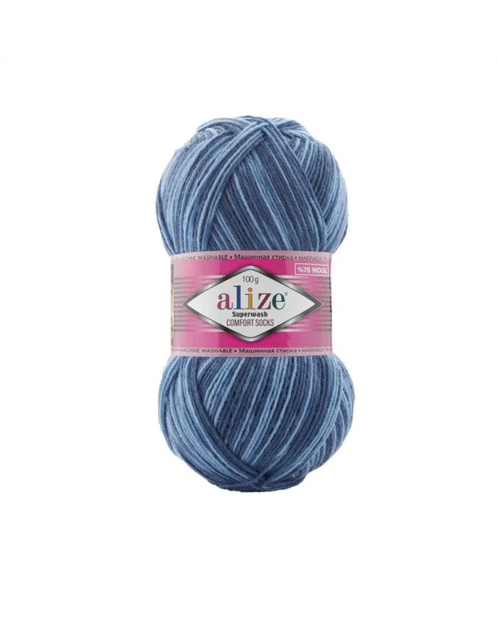 Alize Superwash Comfort Socks, 7677