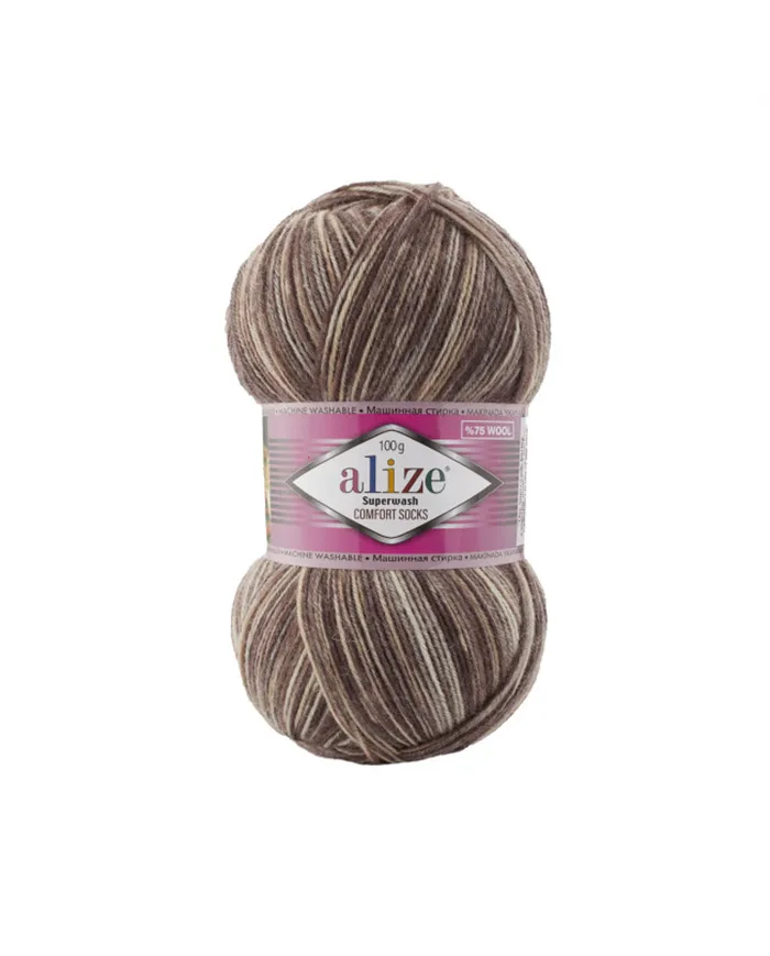 Alize Superwash Comfort Socks, 7678