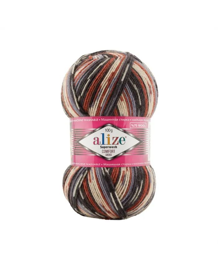 Alize Superwash Comfort Socks, 7840