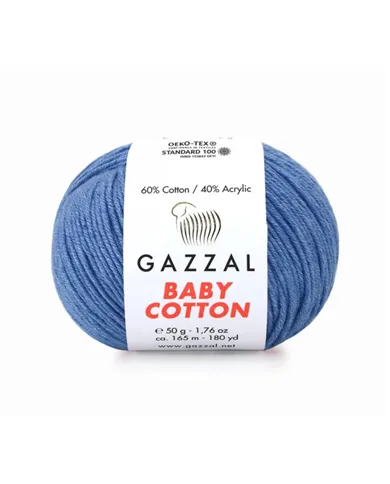 Gazzal Baby Cotton, 3431 джинсовий Gazzal Baby Cotton, 3431 джинсовий
