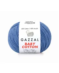 Gazzal Baby Cotton, 3431 джинсовий