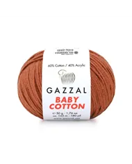 Gazzal Baby Cotton, 3454 теракот